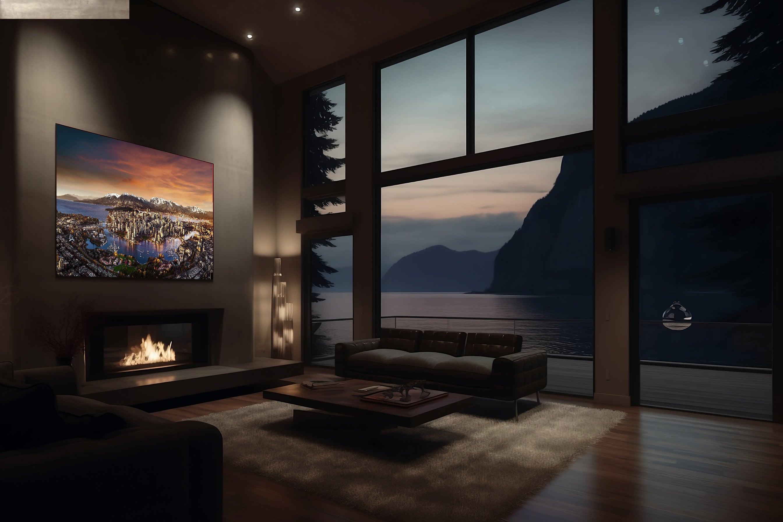 Anchoring A Space with Large Scale Photography
